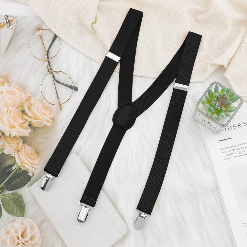 QPIXVB Men's Suspenders - Kids, Boys, Women's Halloween, Cosplay, Christmas, Tuxedo, Dress, Duty Suspenders - Image 3